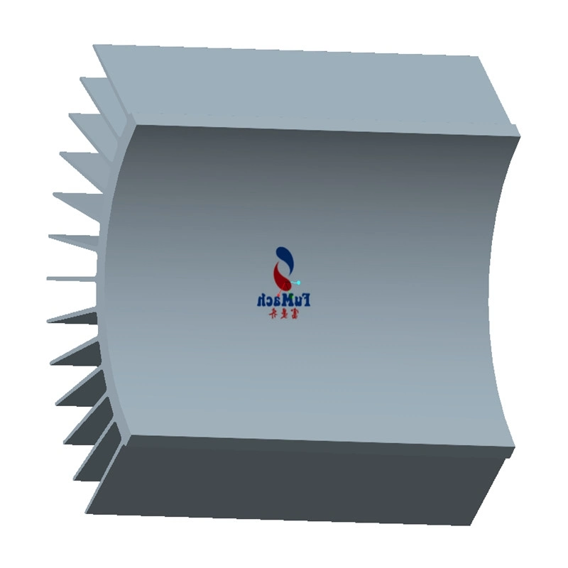 6063 T3/T8 Industry Extruded Aluminum Extrusion Heat Sink Aluminum Profiles