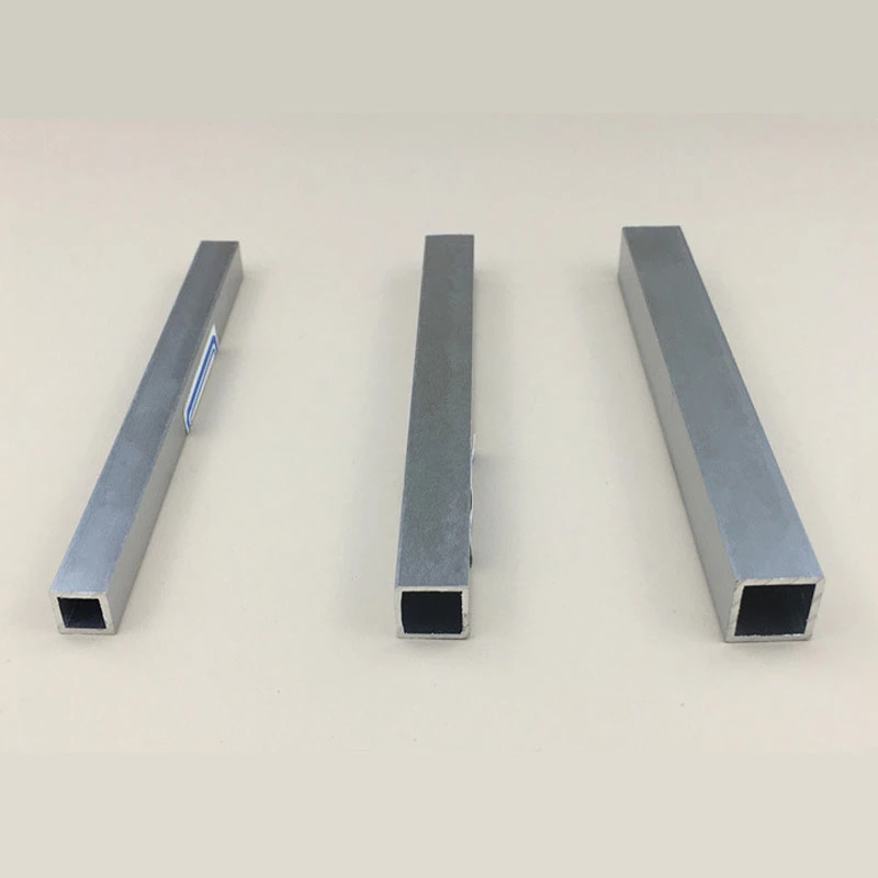 Extruded Aluminum Profiles 6000 Series Aluminum Alloy Square and Round Tube